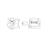 C2C3A Axial, Coolant  C2C3A-161244 - Makotools Industrial Supply Tools for Metal Cutting